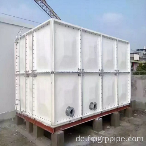 Fiberglas FRP Modular Water Tank Quadratfaserfaser -Tank